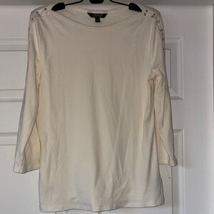 Ralph Lauren Off-White Tee